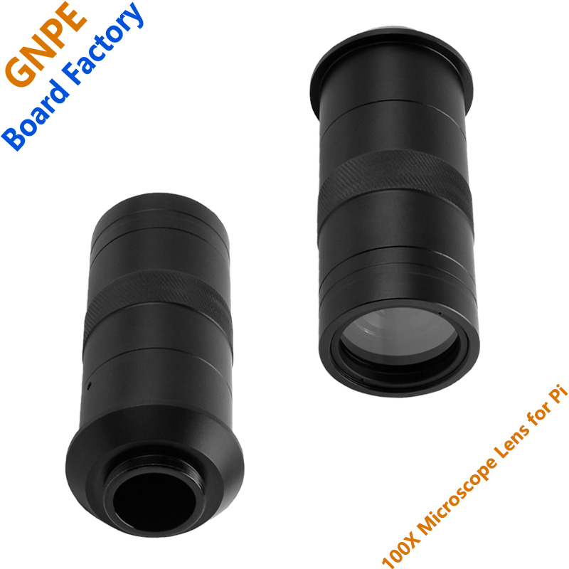 Raspberry Pi Hq Camera Microscope Lens - 100x Industrie mikroskop objektiv c/cs montieren