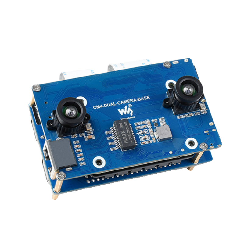 Raspberry Pi Compute Module 4 Dual Camera Board - Heißer Raspberry PI CM4 Binokularer Vision-Erweiterungsboard