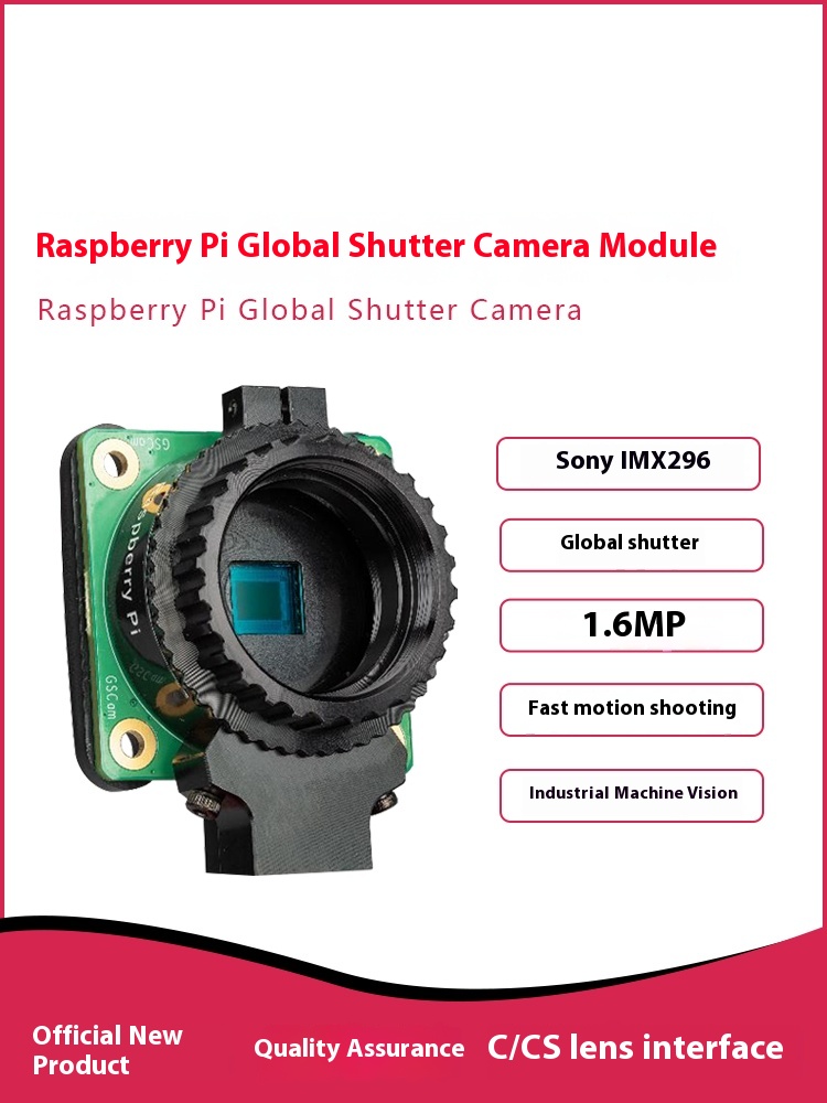 1,6-MP-Premium-Global-Shutter- – Raspberry Pi Global Shutter Camera Imx296 Bewertung und Preis